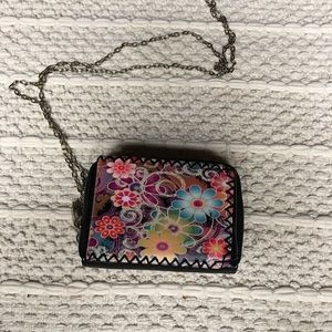 Floral wallet